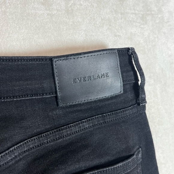 Women’s Everlane Size 30 Ankle High Rise Skinny Ankle Black Jeans - Picture 8 of 10